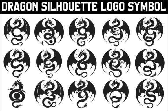 Bold Dragon Graphics for Crafts & SVG Projects
