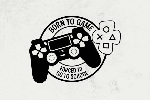 Born to Game SVG: A Review for Graphics and Crafts