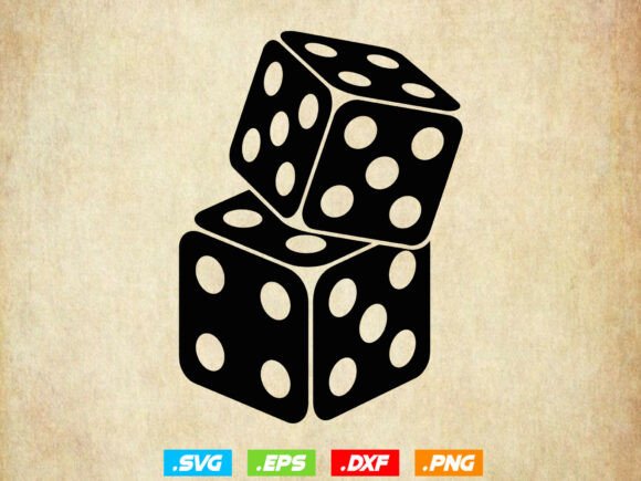Dice SVG & Gambling Graphics for Crafts