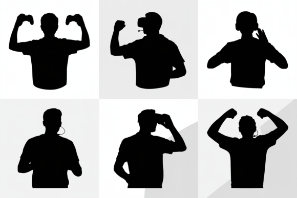 Gamer Silhouettes Gaming Virtual Reality: A Designer's Review