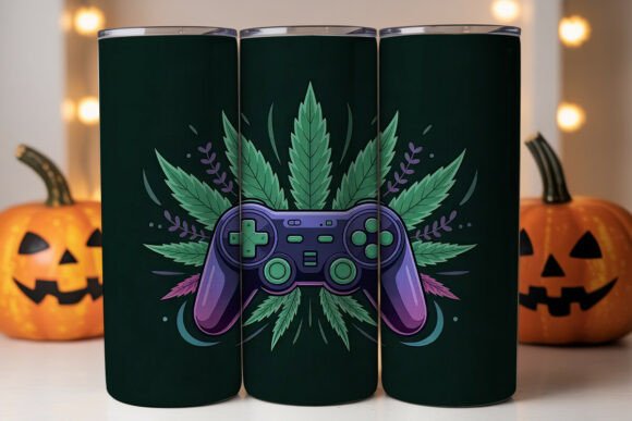 Gaming Cannabis 20oz Tumbler Wrap Review