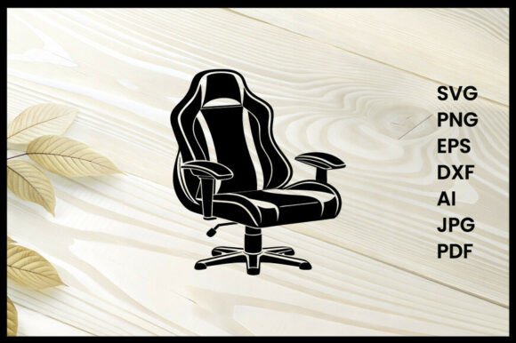 Gaming Chair Vector for Crafts & Graphics