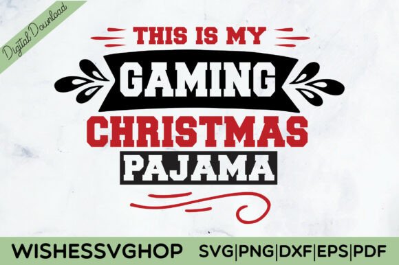 Gaming Christmas SVG for Crafts and Graphics