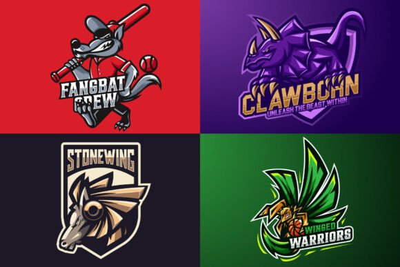 Gaming Mascot Logos: Bold Graphics for Branding