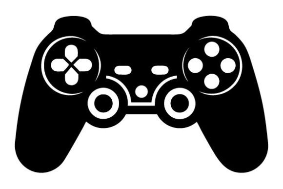 Gaming Silhouette SVG for Crafts and Graphics