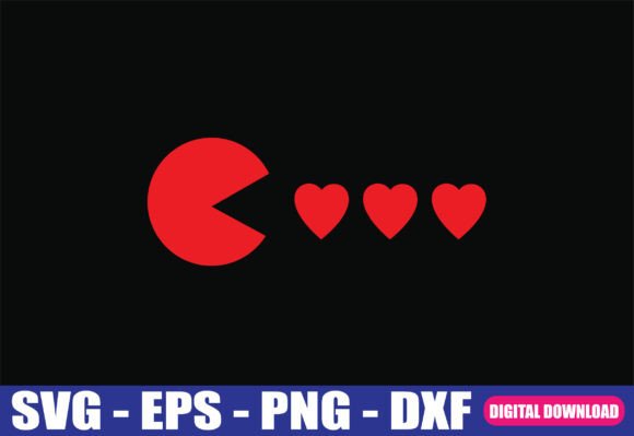 Gaming Valentine SVG for Crafts & Graphics