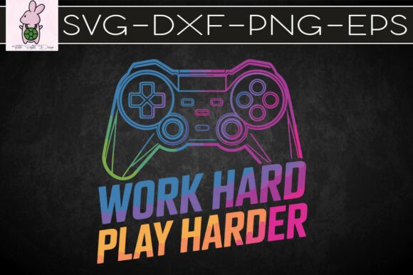 Gaming Work Hard Harder SVG: A Designer's Review