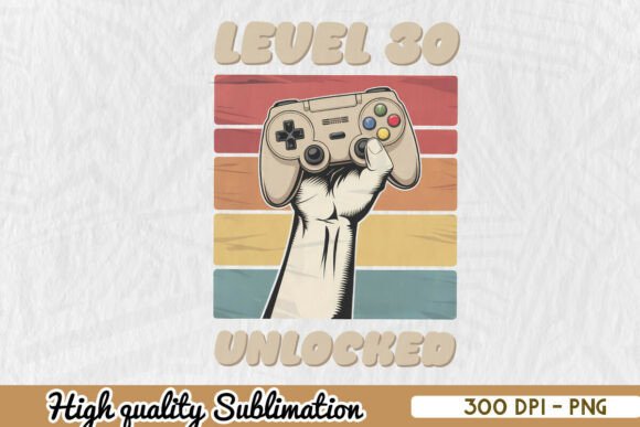Level 30 Unlocked: Gaming Graphics for Crafts