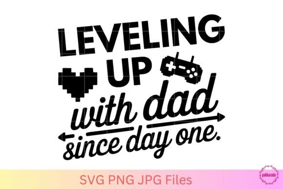 Leveling Up with Dad Gamer SVG: Graphics for Crafts