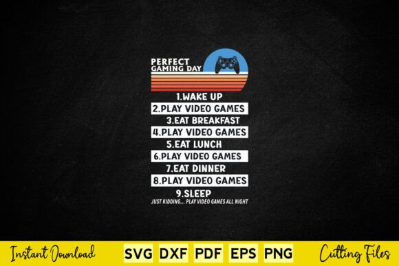 Perfect Gaming Day Graphics for Crafts & Branding