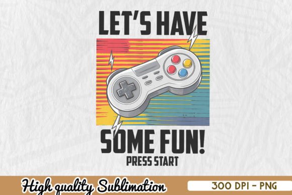 Retro Gaming PNG for Graphics and Crafts