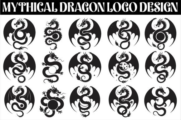 Review: Mythical Dragon Logo Design for Embroidery