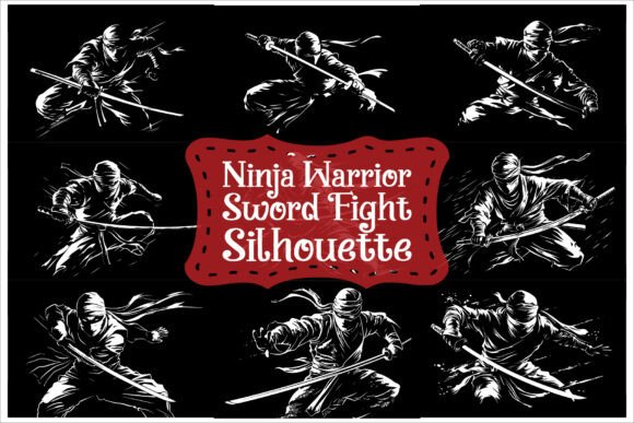 Stealth Warrior Graphics for Crafts